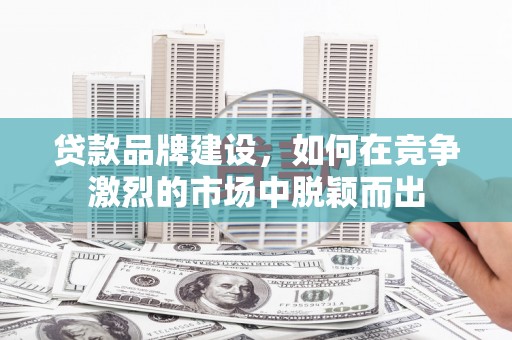 双湖贷款品牌建设，如何在竞争激烈的市场中脱颖而出