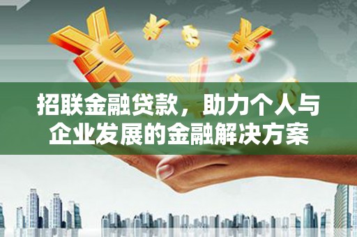 双湖招联金融贷款，助力个人与企业发展的金融解决方案
