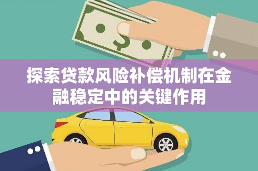 双湖探索贷款风险补偿机制在金融稳定中的关键作用