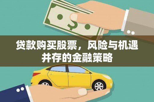 双湖贷款购买股票，风险与机遇并存的金融策略