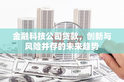 双湖金融科技公司贷款，创新与风险并存的未来趋势
