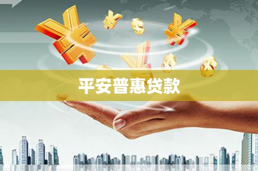 双湖平安普惠贷款