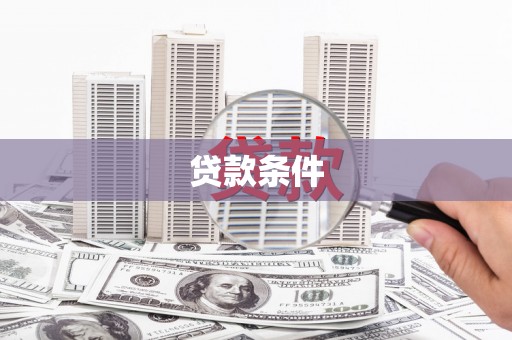 双湖贷款条件