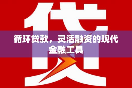 双湖循环贷款，灵活融资的现代金融工具