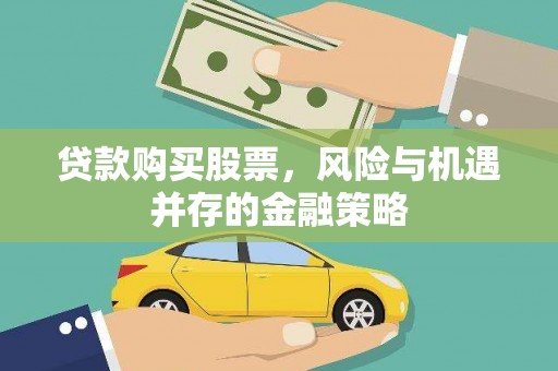 双湖贷款购买股票，风险与机遇并存的金融策略